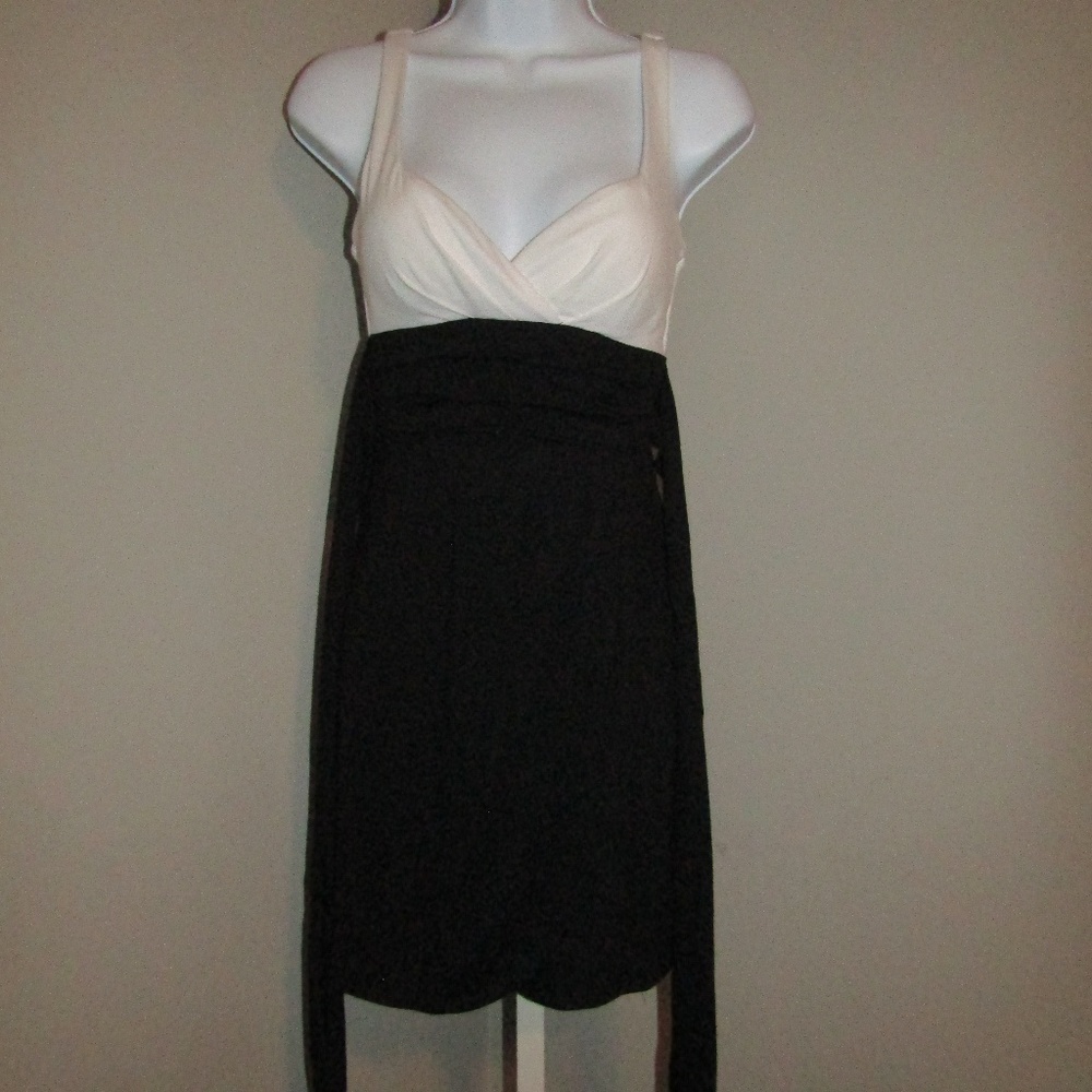 Wishes Wishes Wishes Dress Black White Size Small